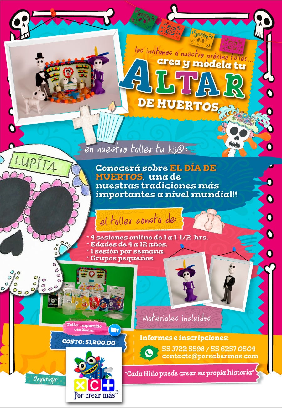 Crea y Modela tu Altar de Muertos